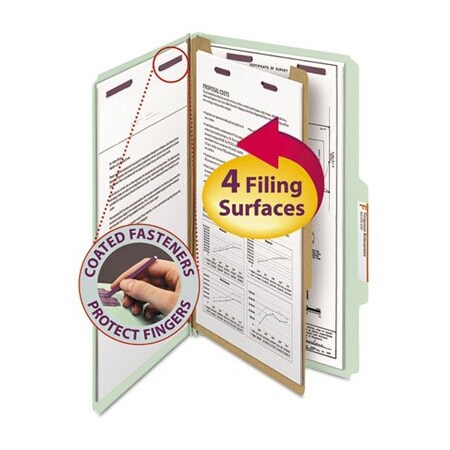 Smead FOLDER, 4SEC, 2/5C, LGL, GG 18776